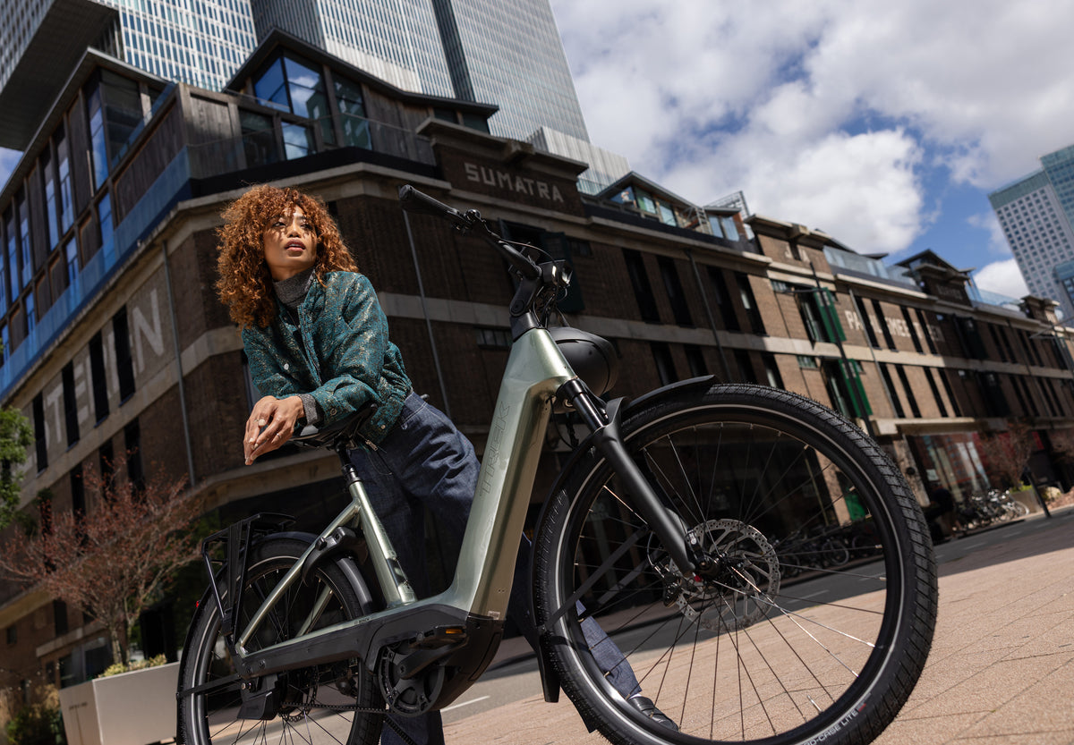 Trek Charter+ 5 Auto 540 Wh Lowstep N1 Dames - sfeerbeeld