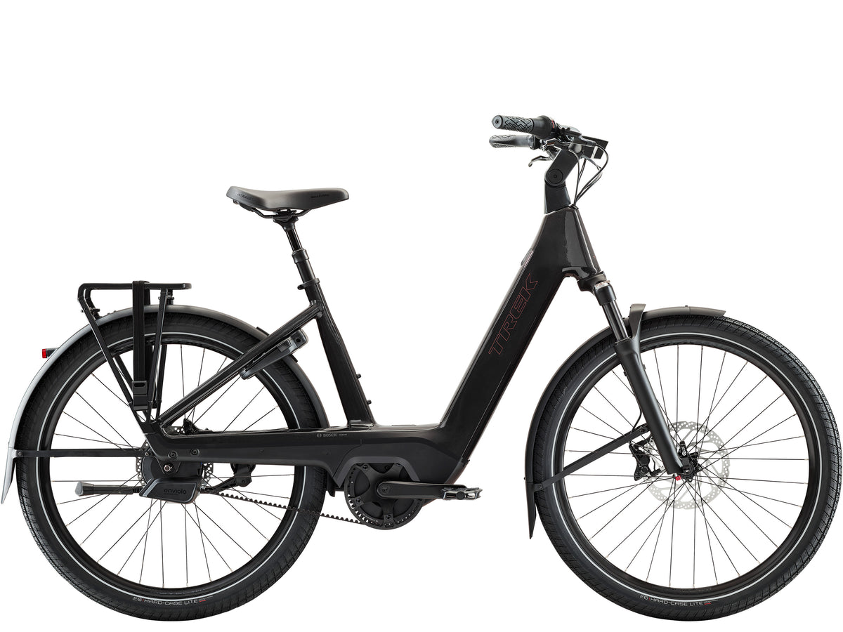 Trek Charter+ 5 Auto 540 Wh Lowstep N1 Dames - Dark Web