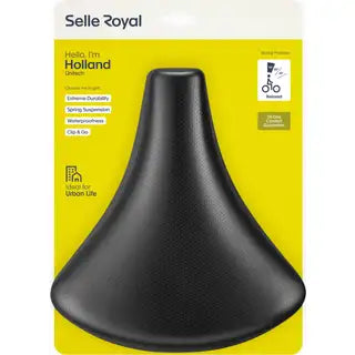 Selle Royal zadel Holland Unitech uni-Zwart