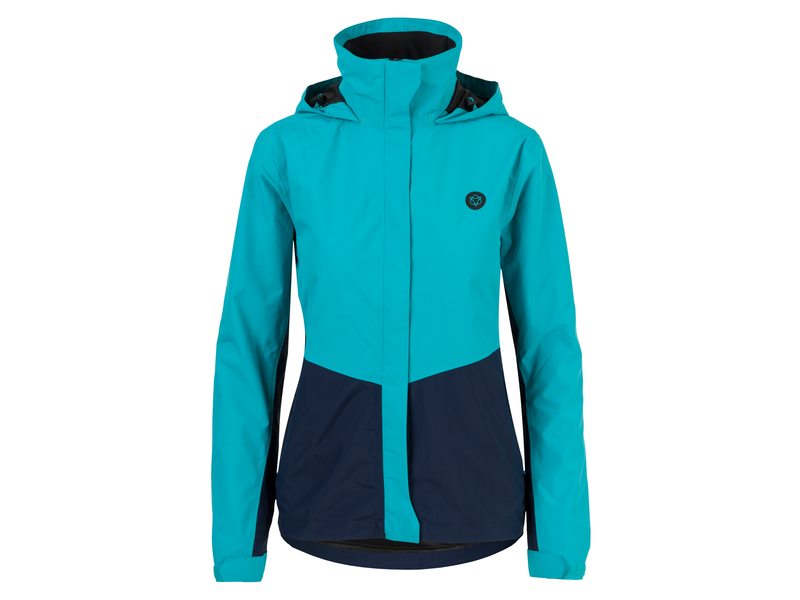 Agu dames regenjas section mint/navy