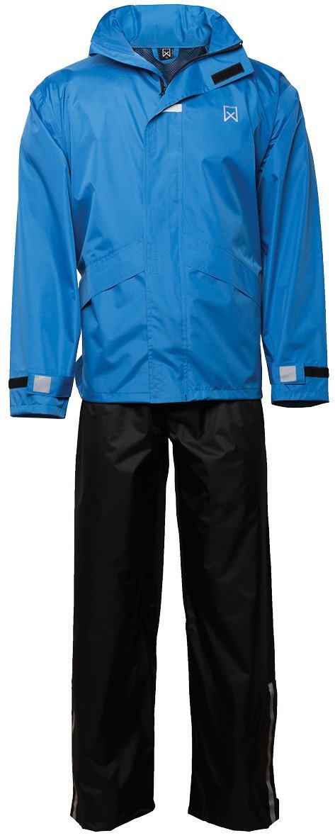 Willex Regenpak Blauw/zwa Willex Regenpak