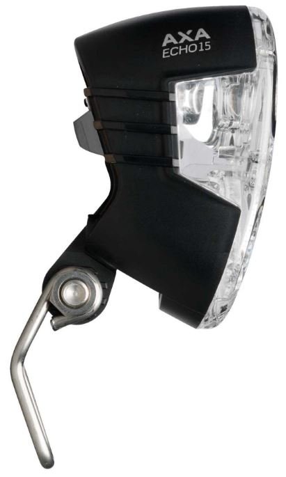 Axa led lamp voorlicht echo 15 lux on/off (naaf)dy