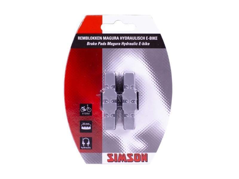 Simson remblok set Magura velgrem E-bike