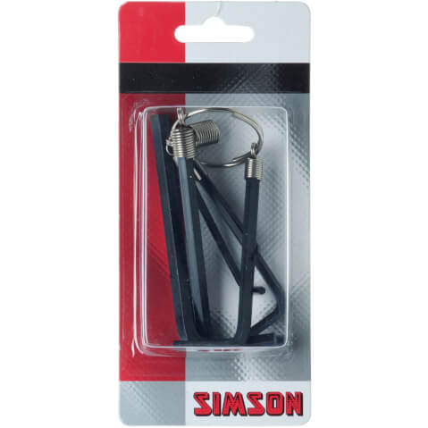 Simson inbussleutelset 6 delig