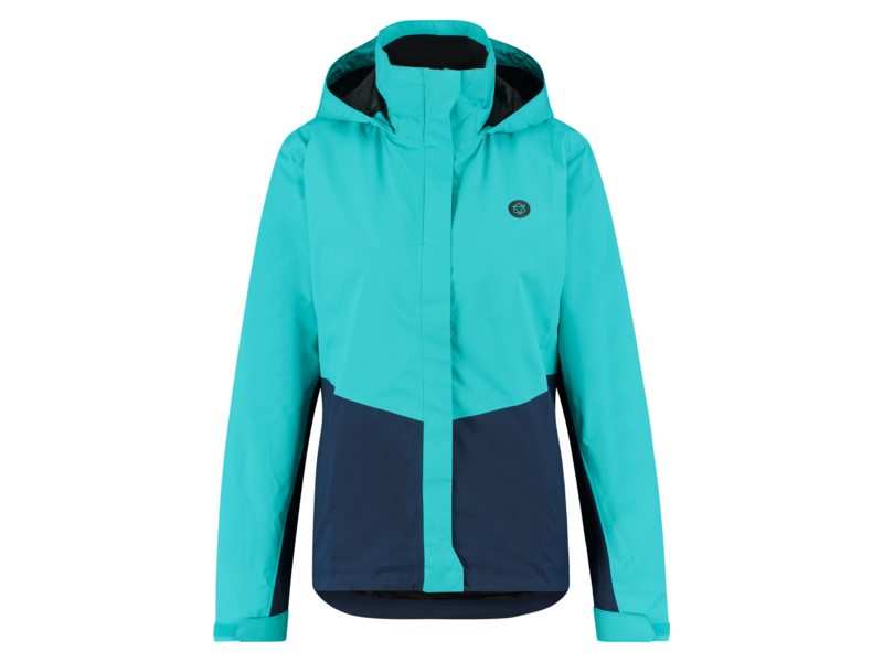 Agu dames regenjas section mint/navy
