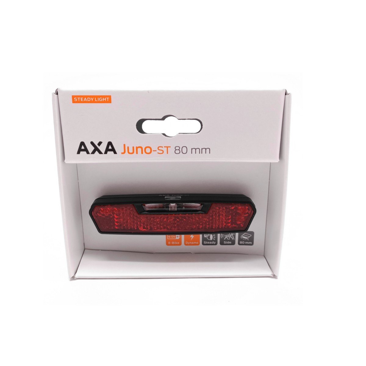 Axa Achterlicht Juno Auto off batterij 80mm