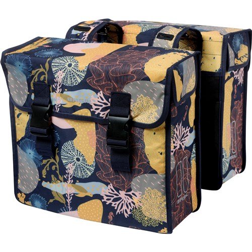 Basil fietstas dubbel Mara XL Reef night bleu 35L