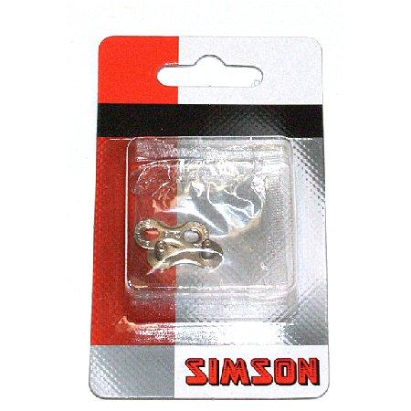 Simson kettingschakel 9 speed maat 5/64" zilver