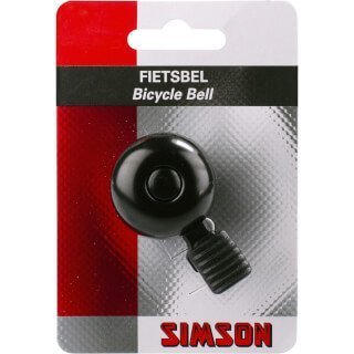 Simson fietsbel mini 32mm vaste kunststof bevestig