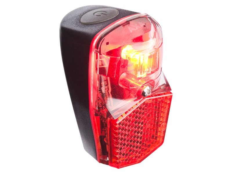 Axa led lamp achterlicht batterij run compact spat
