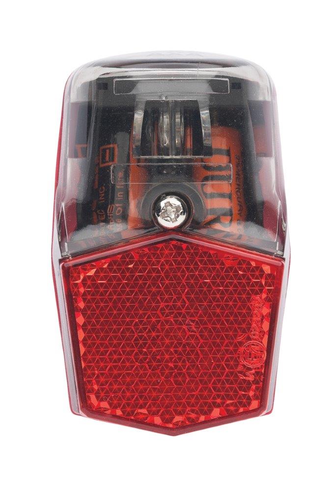 Axa led lamp achterlicht batterij run compact spat