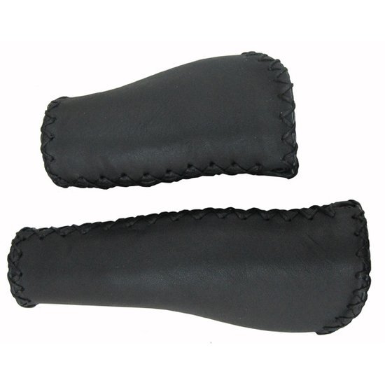 Velo handvatten leer ergo 92/135mm zwart