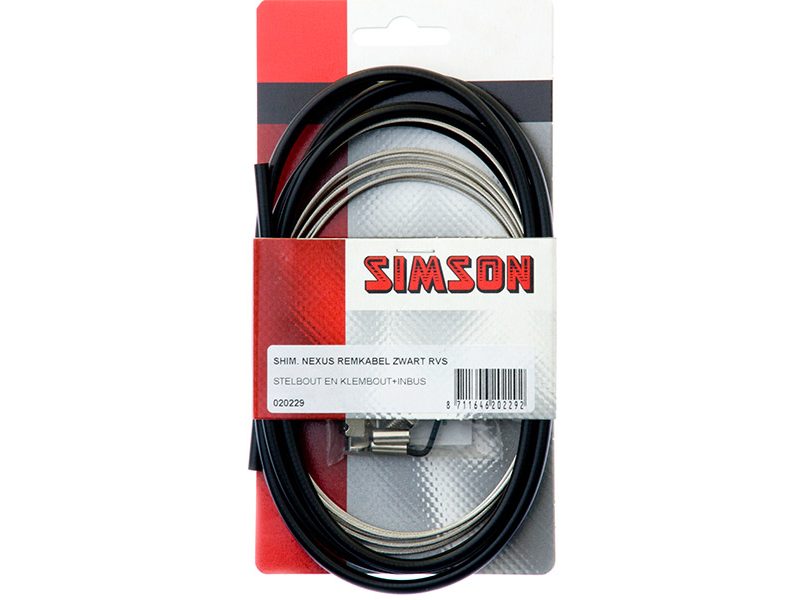 Simson remkabel shimano nexus rvs