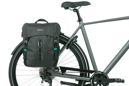 Basil fietstas enkel Discovery 365D L zwart melee