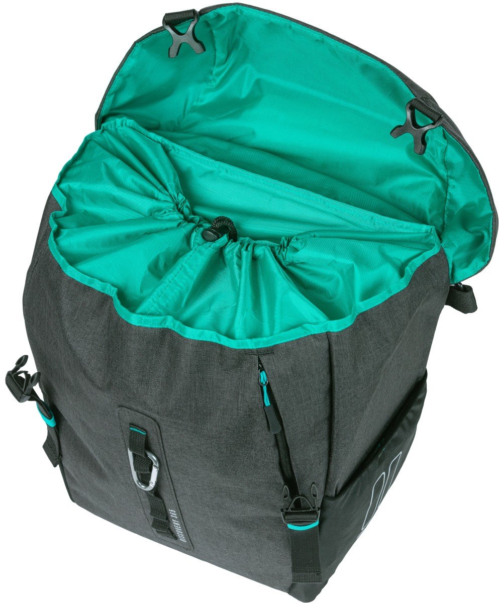 Basil fietstas enkel Discovery 365D L zwart melee