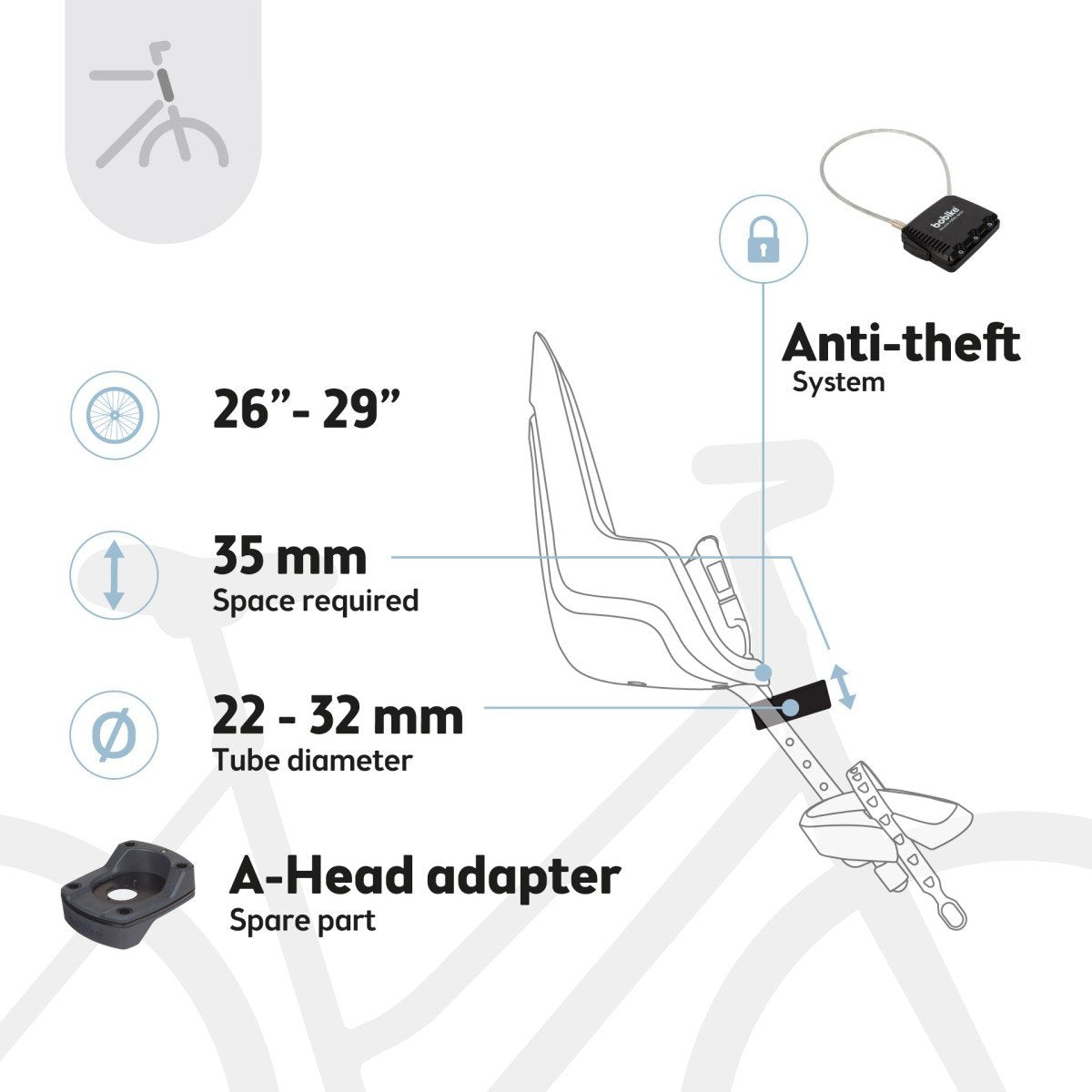 Bobike VOORZITJE MINI One