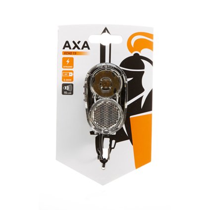 Axa led lamp voorlicht echo 15 lux on/off (naaf)dy