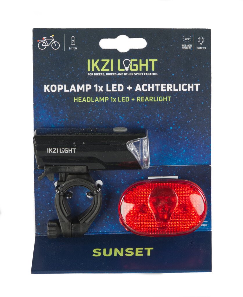 Ikzi LED Straler + achter "The Sunset"