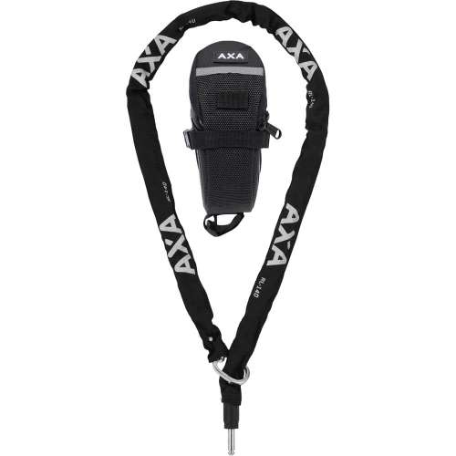 Axa rlc insteek ketting + tas 140cm + tas