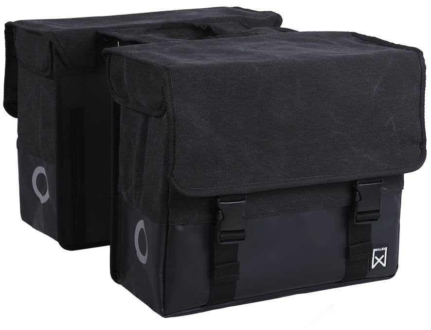 Willex Canvas Dubbele Tas + Zw/Mz