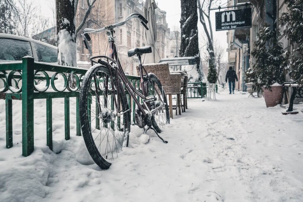 accu e-bike in de winter